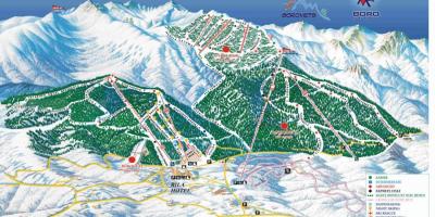 Bulgaria ski kartta
