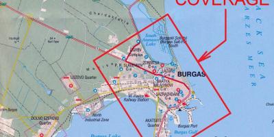 Kartta burgas Bulgaria